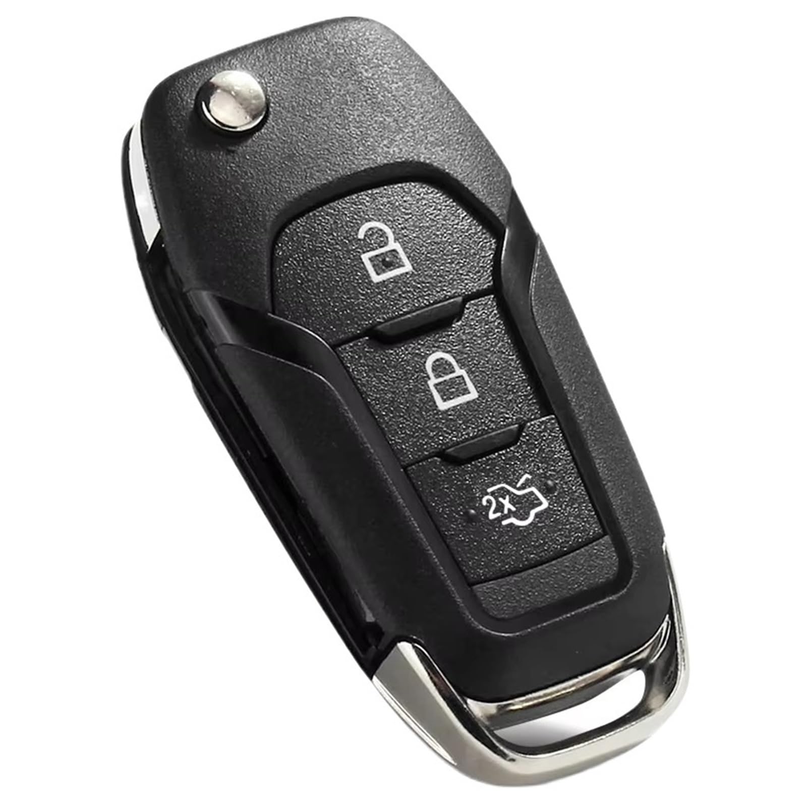 Compatible Con Ford Para F-250 F-350 2009 2010 2011 2012 2013 2014 2015 2016 2017 2018 2 3 4 Botones Funda Inteligente Mando A Distancia Coche(Model 4)