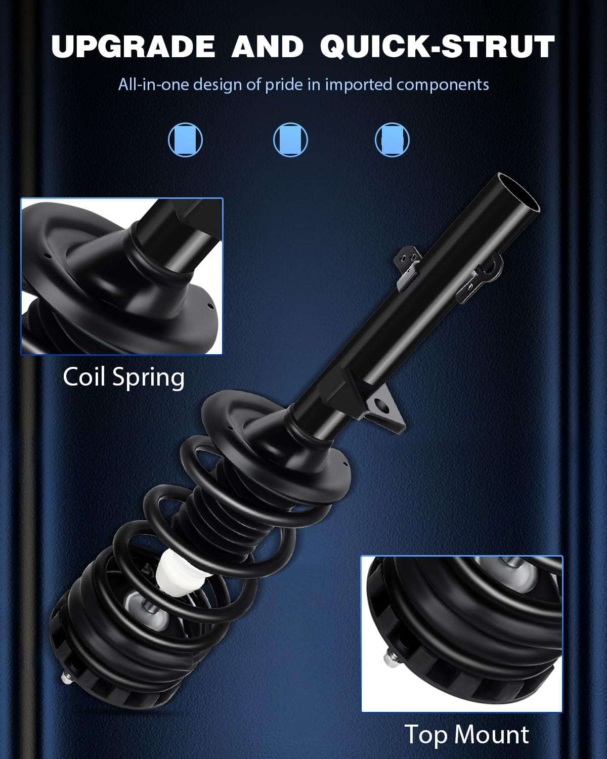 Amazon.com: ECCPP Struts Complete Struts Spring for 1996-2007 for