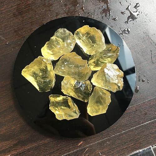 Citrine Crystal Rough Stone Yellow Stones Minerals Home Decoration (Size : 190-200g (1pack)) Gemstone Stone