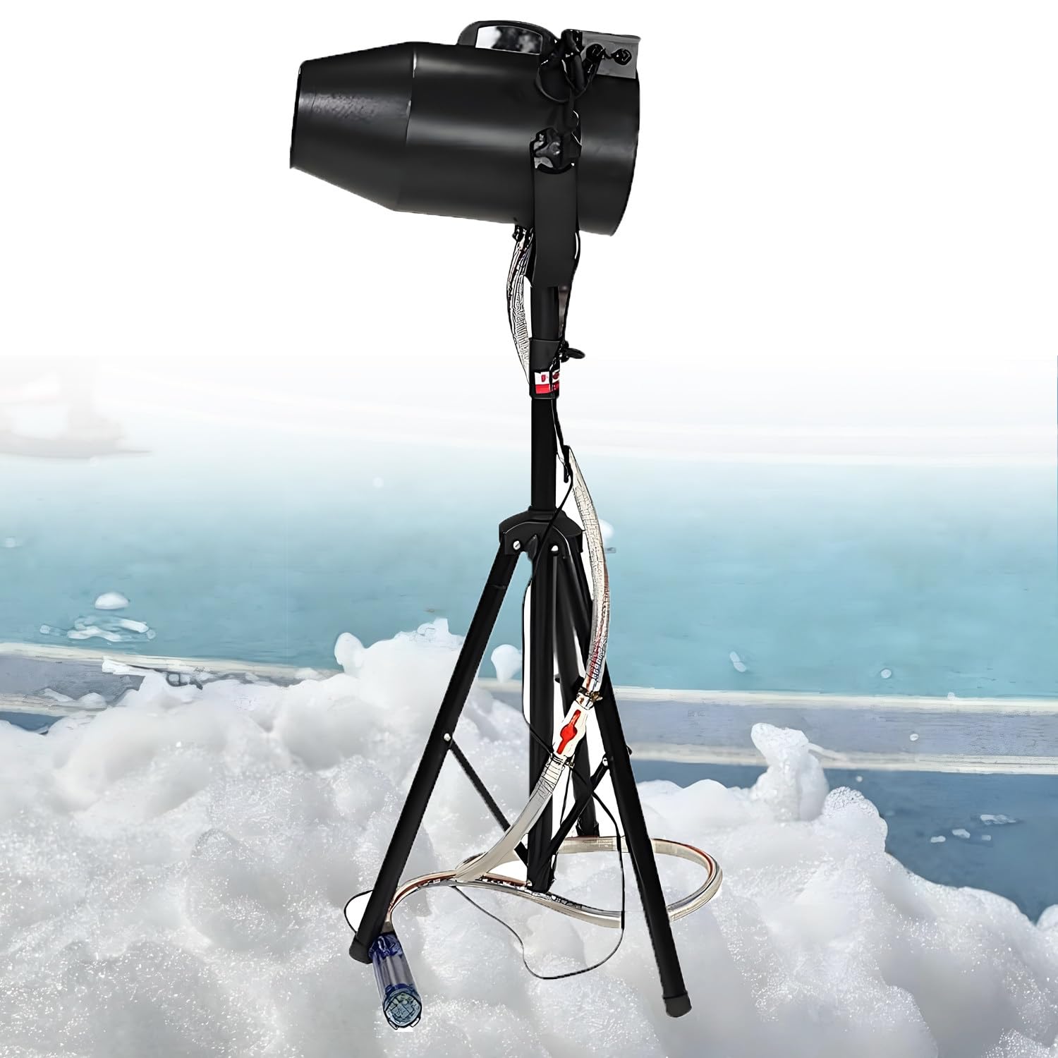 QuinteZhenTially High Output Foam Cannon,with Tripod Stand,45x25x120 Cm