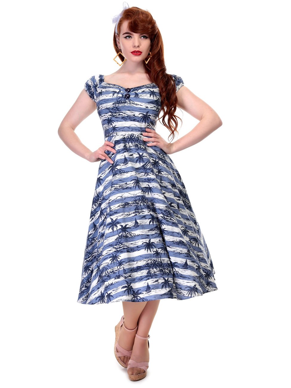 Collectif Vintage Women's Dolores Mahiki Doll Dress