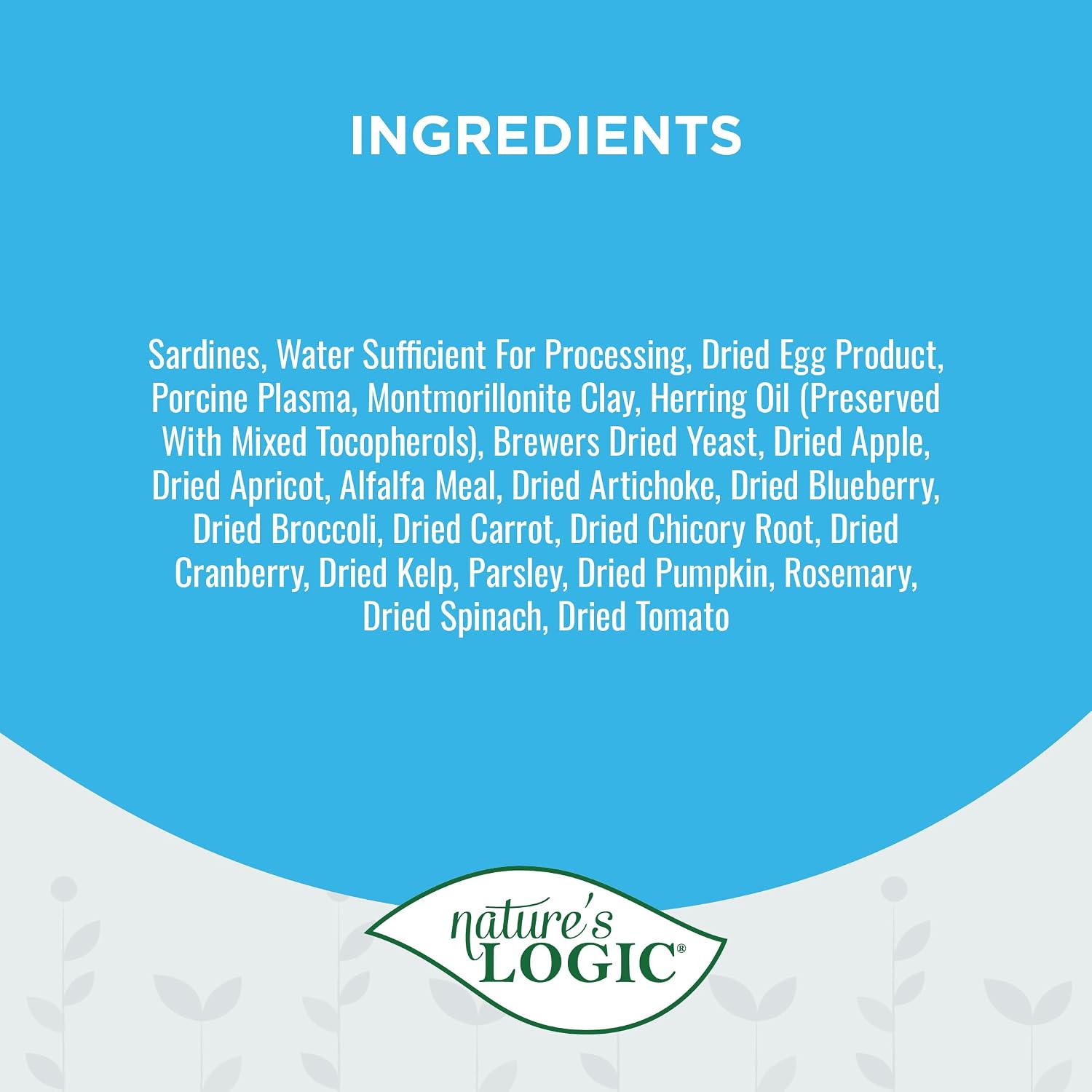 Nature's Logic Wet Can Cat Food - Feline Feast 95% Animal Ingredients - No Synthetic Vitamins, Minerals or Artificial Additives, 100% Natural, Grain-Free, Made in USA, Sardine (5.5 oz, 24 pack)