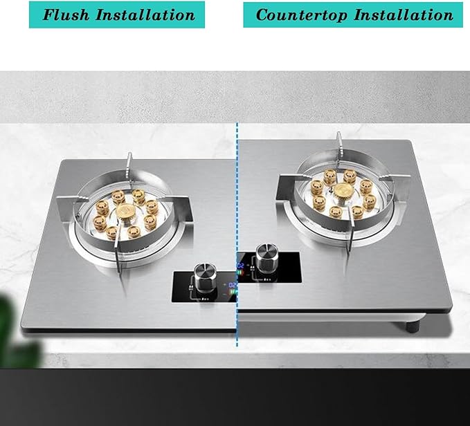 Estufa a Gas 2 Quemadores 7.0 kW con Temporizador Independiente miniatura 7