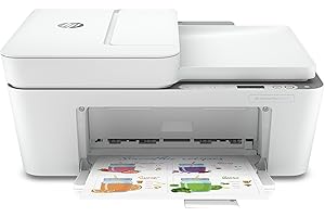 HP DeskJet Plus 4155 Wireless All-in-One Printer: Compact Home Office Solution