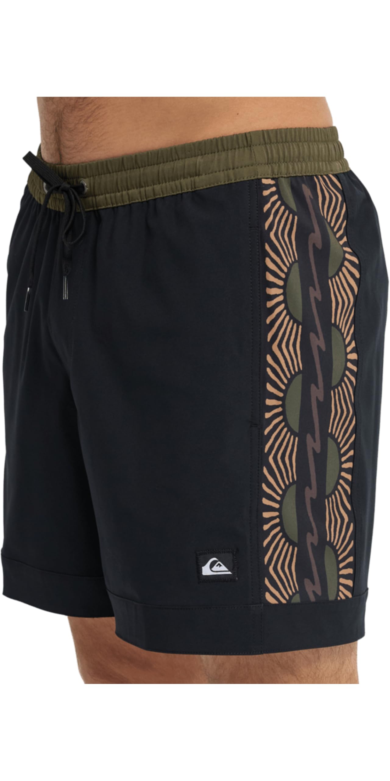 Quiksilver 2026 Surfsilk Nomad Volley - Pantaloncini da uomo, 43,2 cm, colore: nero