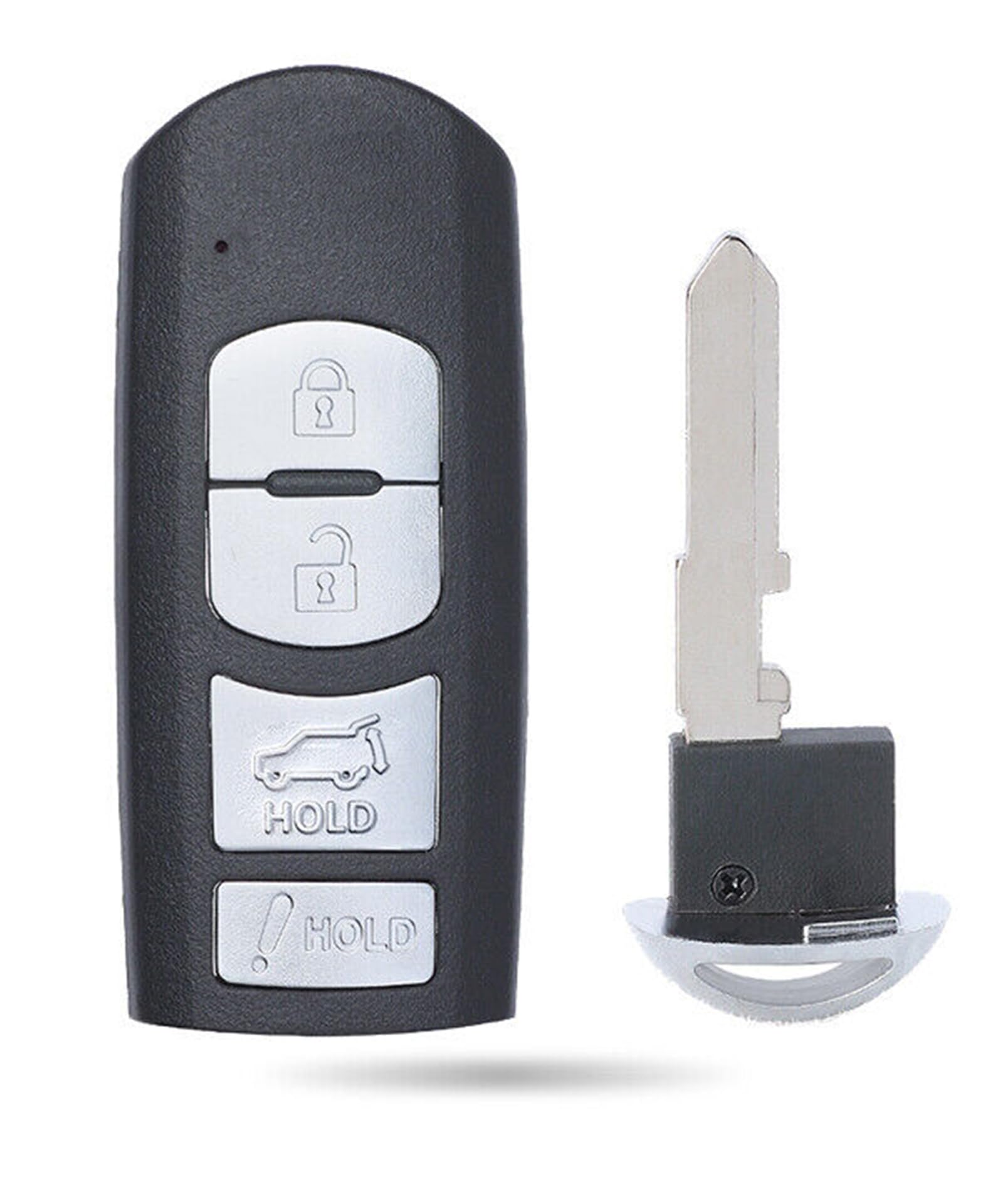 Carcasa de repuesto para llave de mando a distancia inteligente para Mazda CX5 Mazda CX9 2015-2020