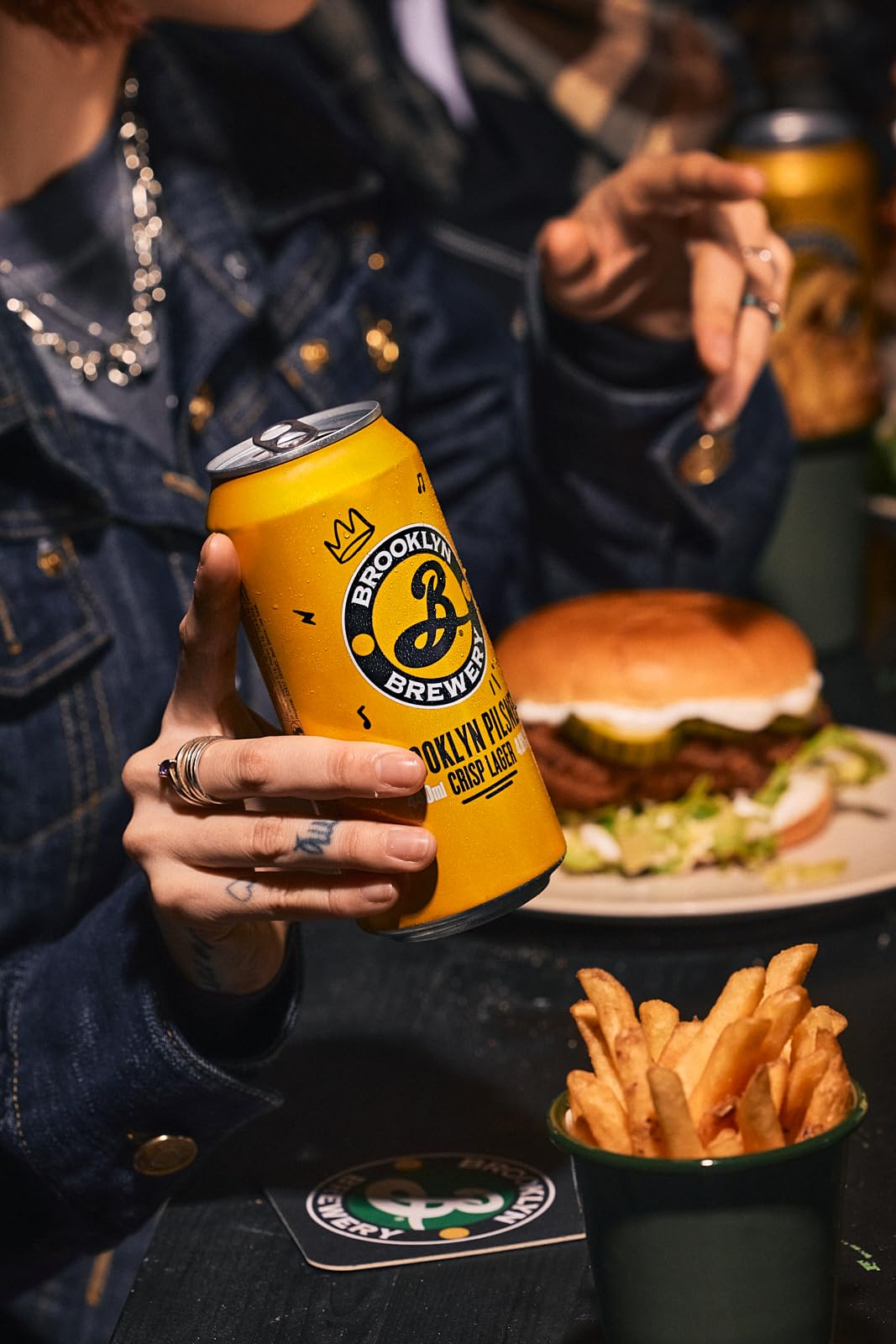 Brooklyn Pilsner Lager Beer 440ml Can (Pack of 10) — view 7