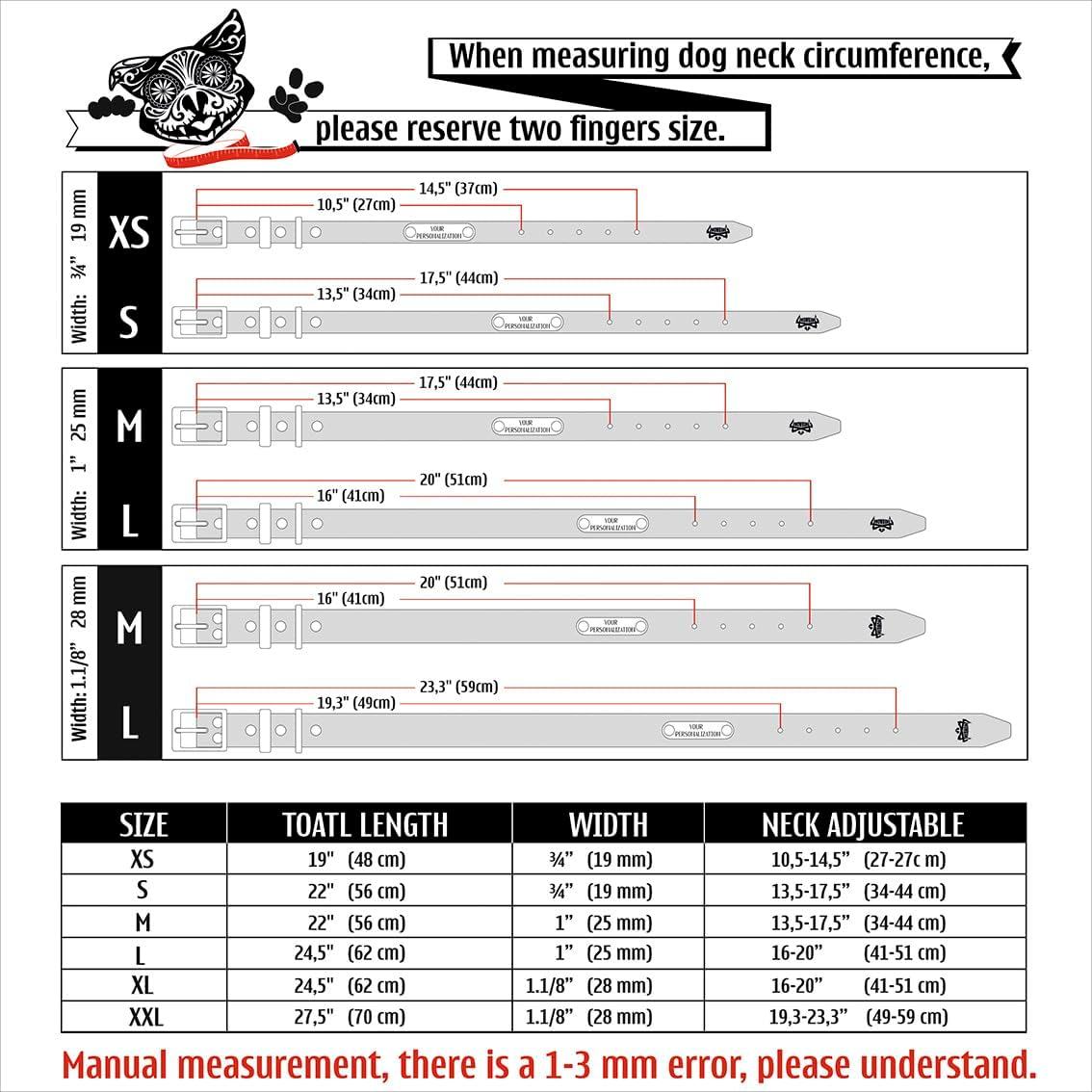 Odins wolves personalized tan leather dog collar with name plate, Scandinavian Celtic Viking style dog collar for small medium and large dogs, Personalized Leather puppy collar with runic north wolfes