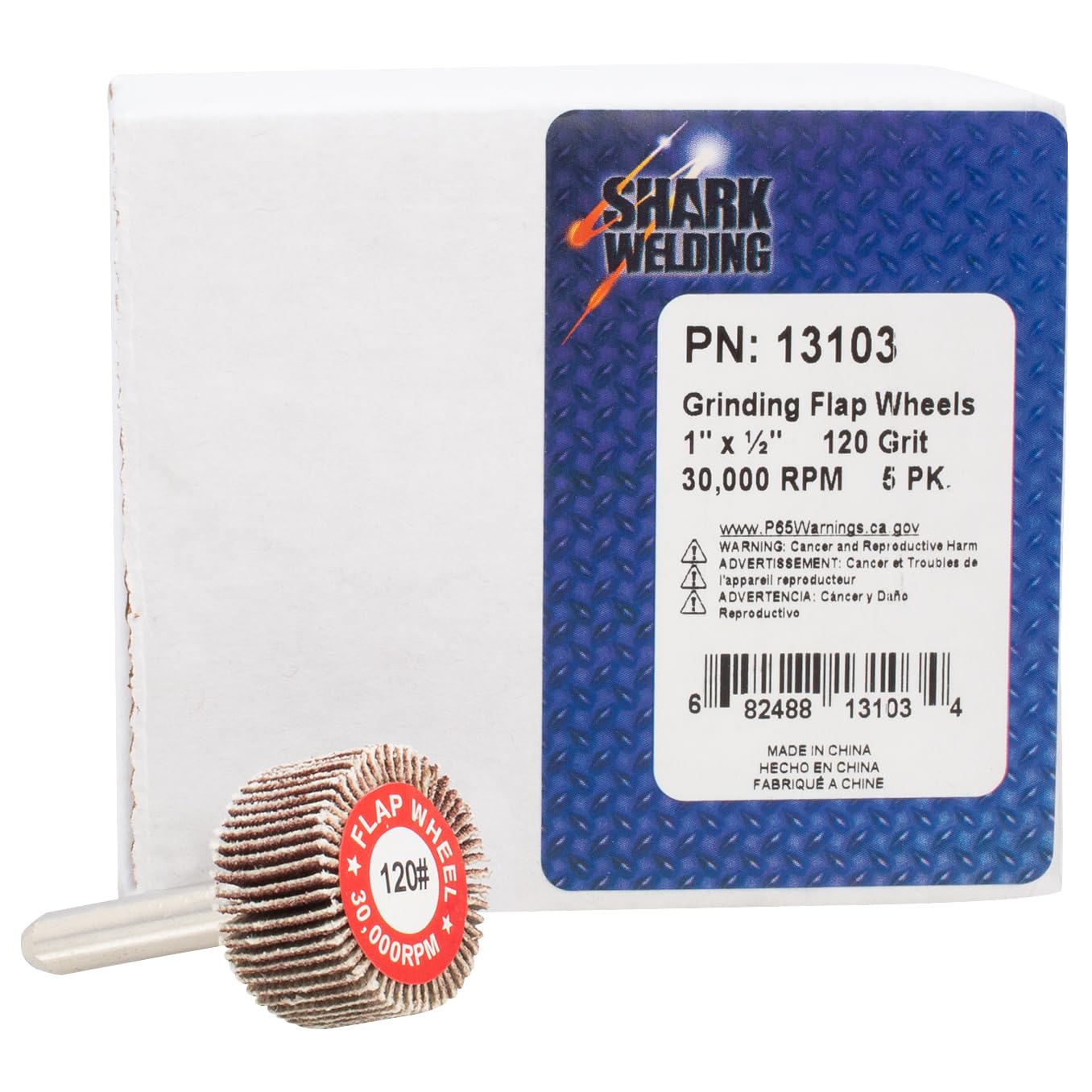 みりページ Amazon.co.jp: Shark 13100 1-inch by 0.5-inch研削フラップホイール