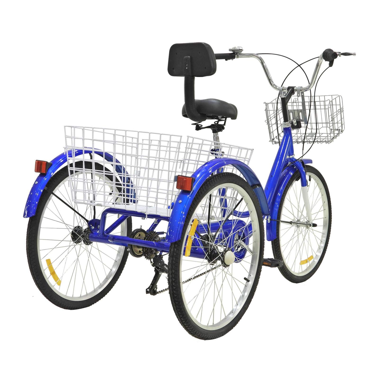 Buy Xuanshengjia Adult Tricycle, 26" Wheel Alloy 3 Wheel Adult Tricycle