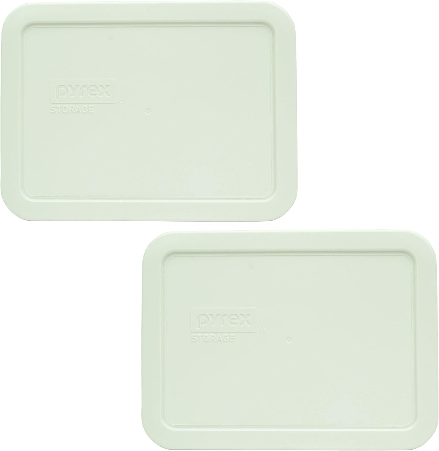 Pyrex 7210PC White Plastic Rectangle Replacement Storage