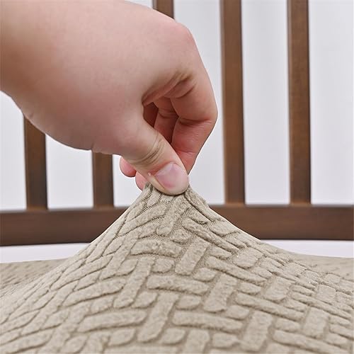 Miniatura 3 de Funda para silla, Forros para Sillas De Comedor, fundas elásticas para asiento de comedor para interiores y exteriores