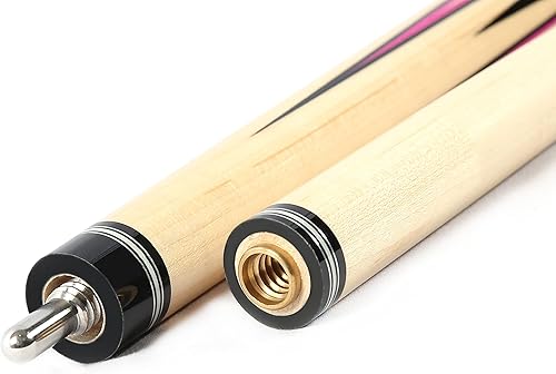 Miniatura 9 de ASKA Jump Cue, arce canadiense Hard Rock, eje de 29 pulgadas, junta de liberación rápida