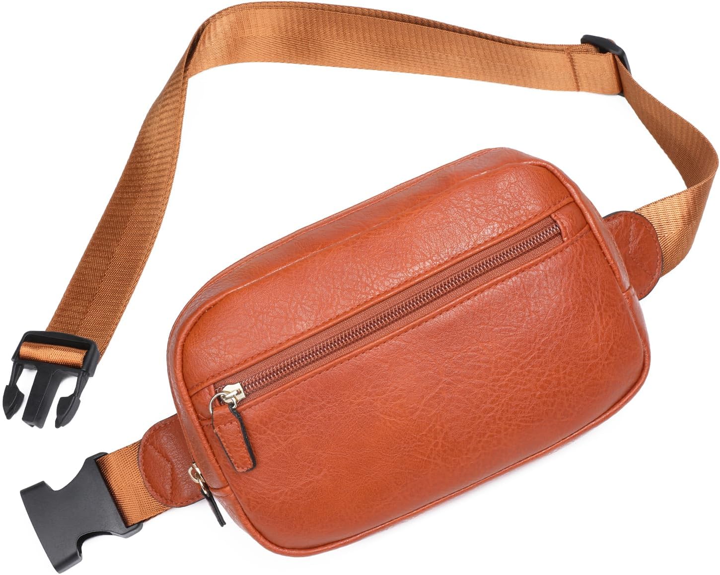 PINCNEL Belt Bag for Women, Small Vegan Leather Fanny Pack