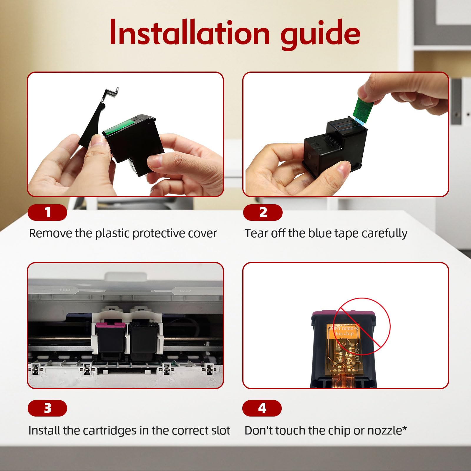 5 Cartucce Müller Printware Per Canon PG545XL E CL546XL – 3 Nero + 2 Colore – Compatibili Con MG3050, MG2550, MX495 - 2
