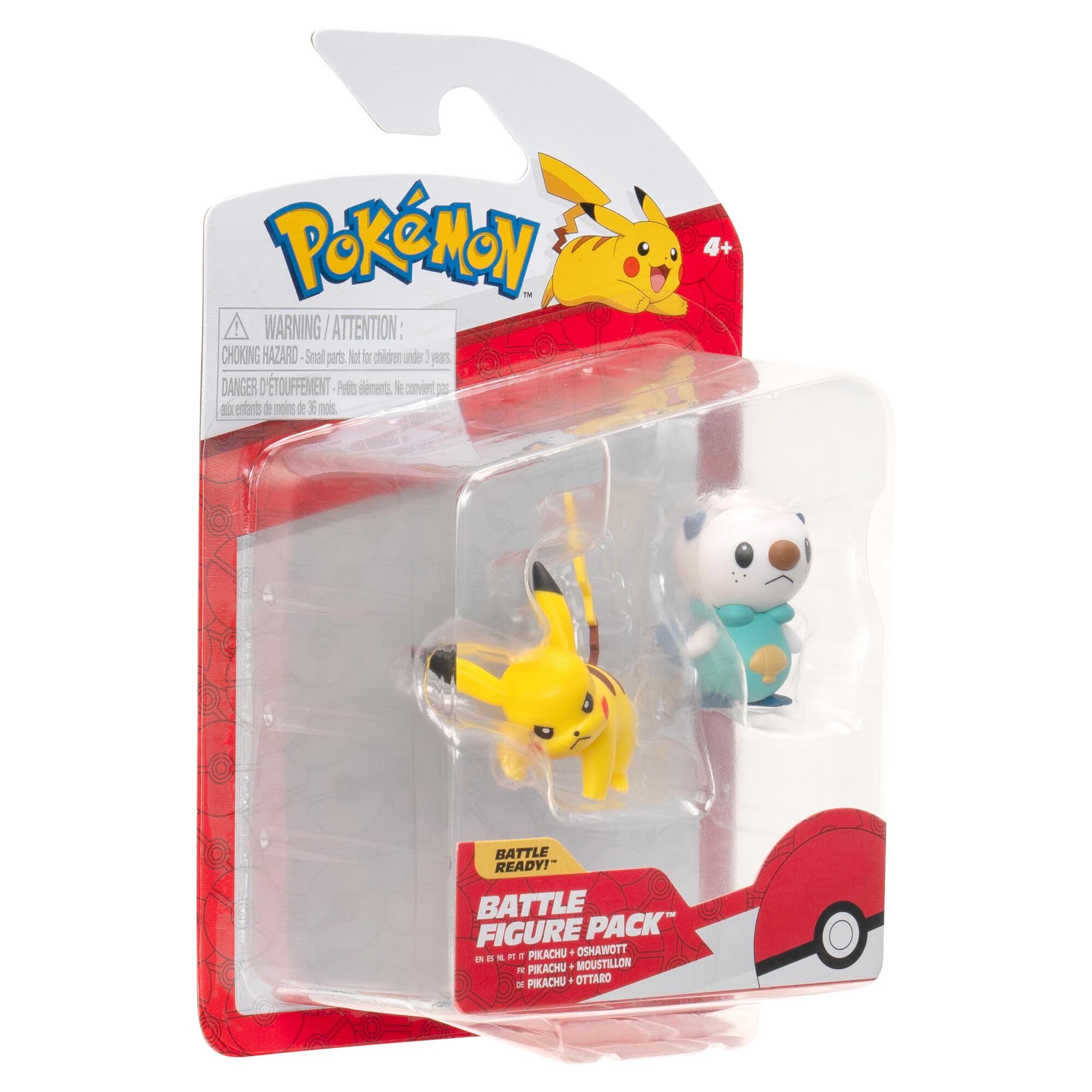 Image secondaire de Pack de Figurines Pokémon de Combat - Oshawott & Pikachu