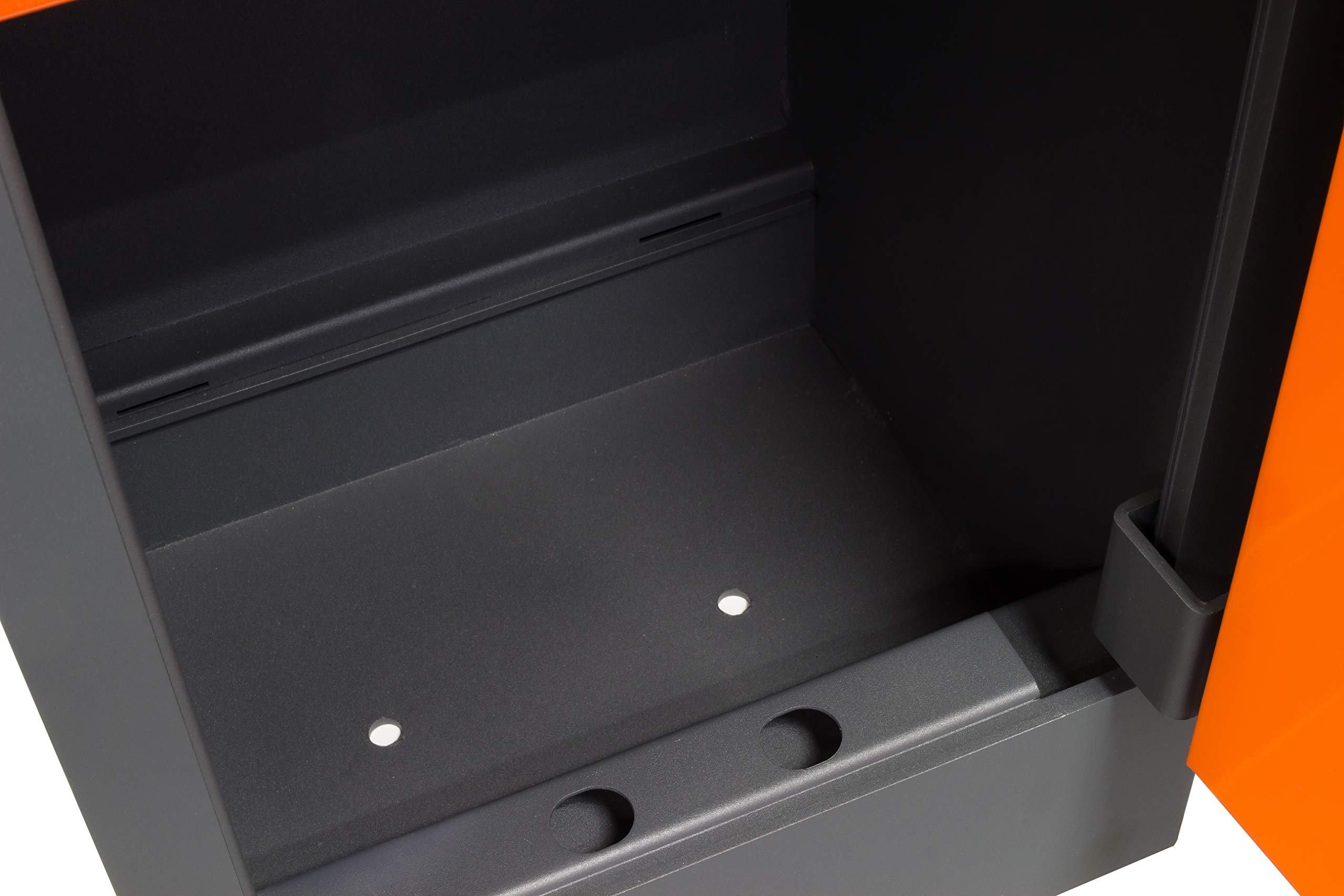 ARREGUI Plus C 180090 Caja fuerte con llave y codigo, con zócalo | Caja de seguridad con apertura certificada de llave y teclado | Caja fuerte electronica doble seguridad | 62 x 38,5 x 36 cm | 68L