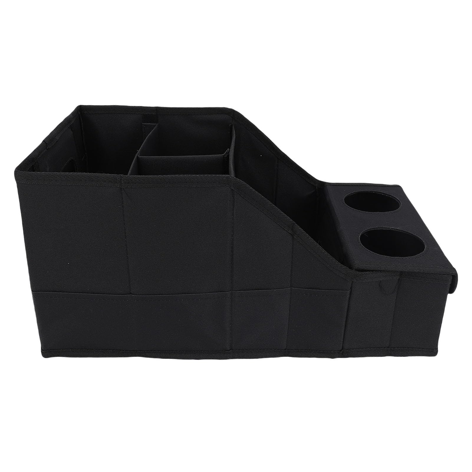 Cryfokt Boîte de Rangement à Retenue Avant, Organisateur de Sièges d'auto Pliable étanche 2 Tasse de Support pour Les Livres