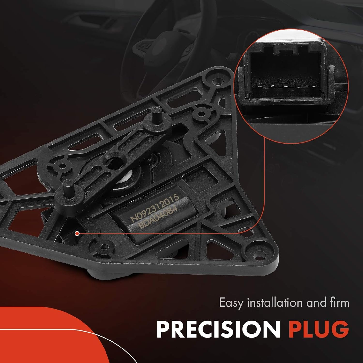 A-Premium HVAC Heater Blend Door Actuator Compatible with Hyundai Tucson 2005 2006 2007 2008 2009, Main, Mode, Replace# 971542E250