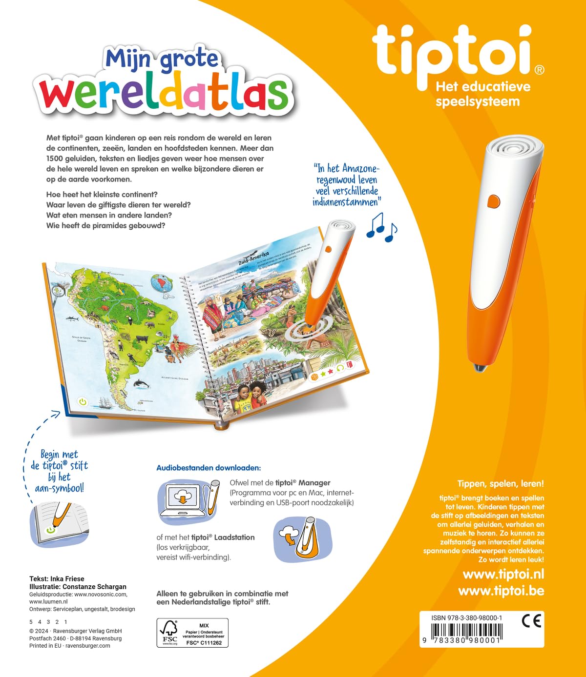 Tiptoi® De wereldatlas
