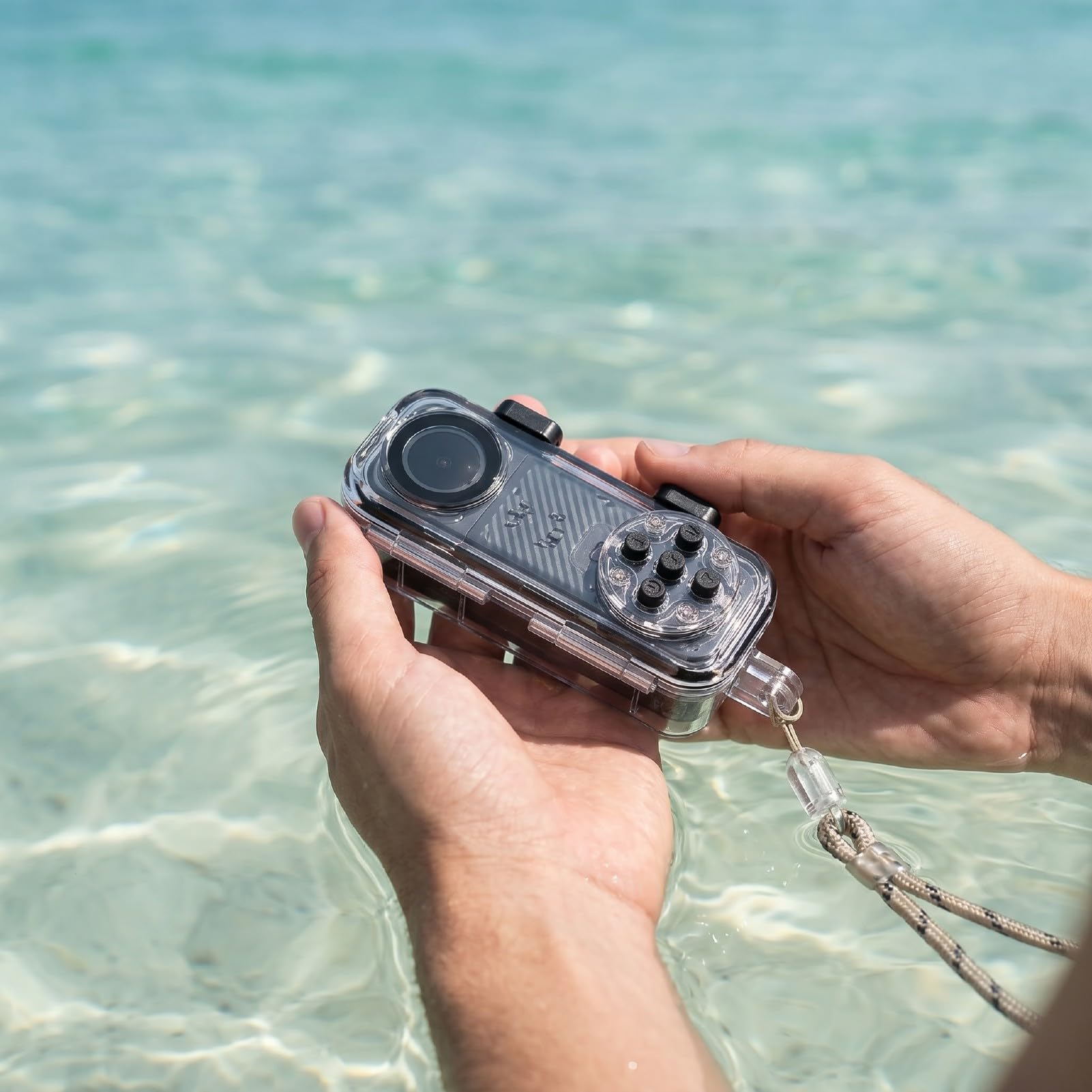Tangxi Videocamera Subacquea 30M Videocamera Vlog 4K, Doppio Obiettivo DV | Stabilizzatore Elettronico Dell'immagine, Obiettivo Grandangolare da 130°, Schermo da 1,53 Pollici, Batteria da 2000 MAh,
