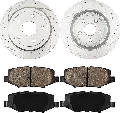 Miniatura 28 de PHILTOP Kit de freno delantero para Toyota 4Runner 2003, 2004, 2005, 2006, 2007, 2008, 2009, Toyota 4Runner, rotores de frenos y pastillas de freno