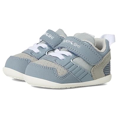Tsukihoshi Kids Racer (Infant/Toddler) Boys Shoes Gray/White