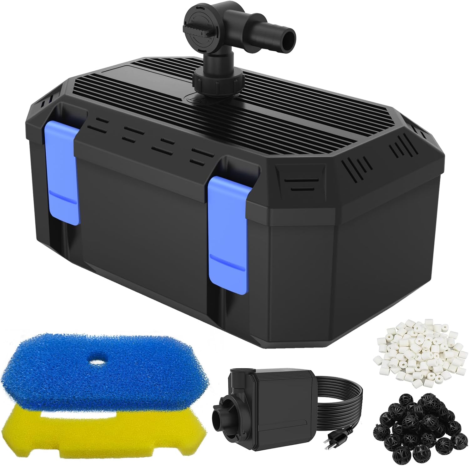 Bomba sumergible para estanque con filtro 25W 400GPH