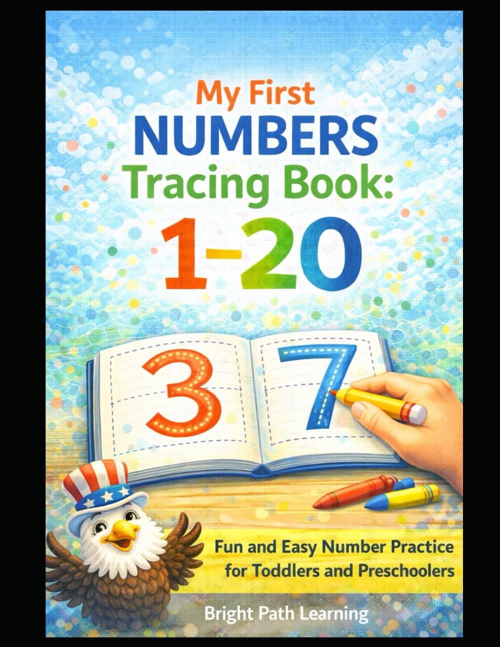 My First Numbers Tracing Book (1–20): Fun and Easy Number Practice for Toddlers