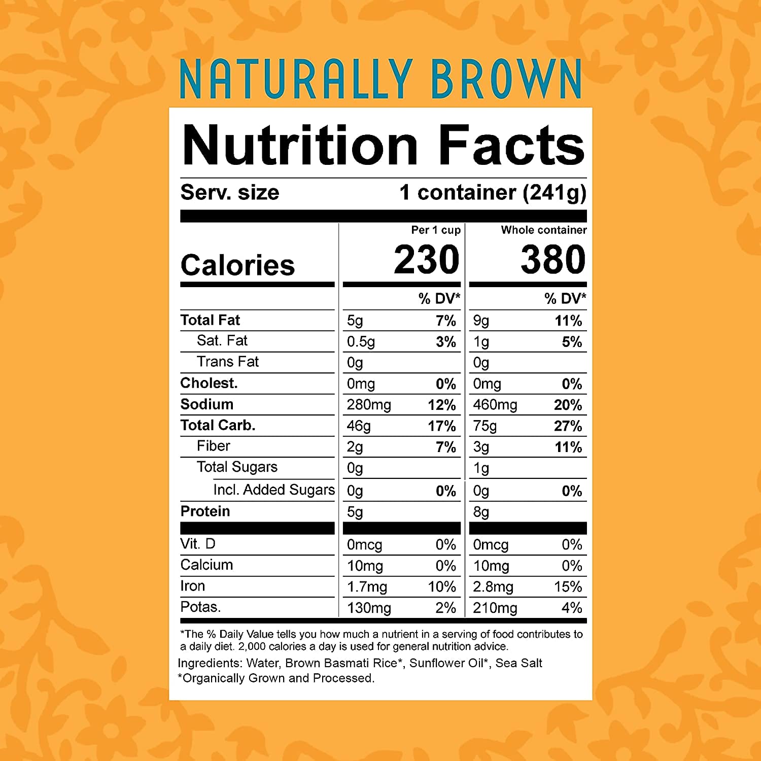Maya Kaimal Organic Basmati Rice Naturally Brown, Ready to Eat, Fully Cooked, Vegan, Certified Organic, Non GMO, Gluten Free, 8.5 Ounce (Pack of 3)