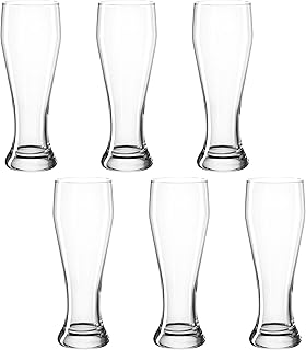 Montana: :Basic Weizenbierglas, 6er Set, Weißbierglas, Weizenglas, Weizenbier, Bierglas, Weizenbier Glas, 500 ml, 075052