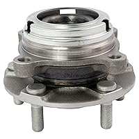 Vista 851 de TRQ Juego de 2 rodamientos de rueda trasera y conjunto de cubo con sensor ABS compatible con Ford Transit Connect 2014-2018