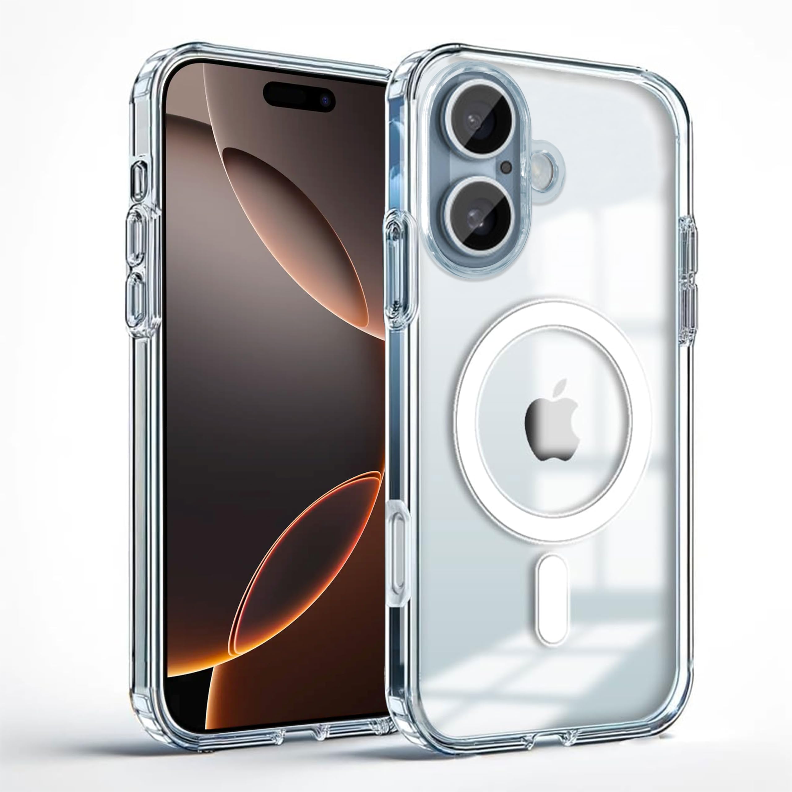 V-TAN Apple iPhone 16 Magnetic Case Clear Compatible with Charging,Soft Silicone TPU Bumper, Crystal Clear Anti-Yellow,Fit Protective Cover (Clear) (B0DHKQ6PVH) Amazon Price History, Amazon Price Tracker