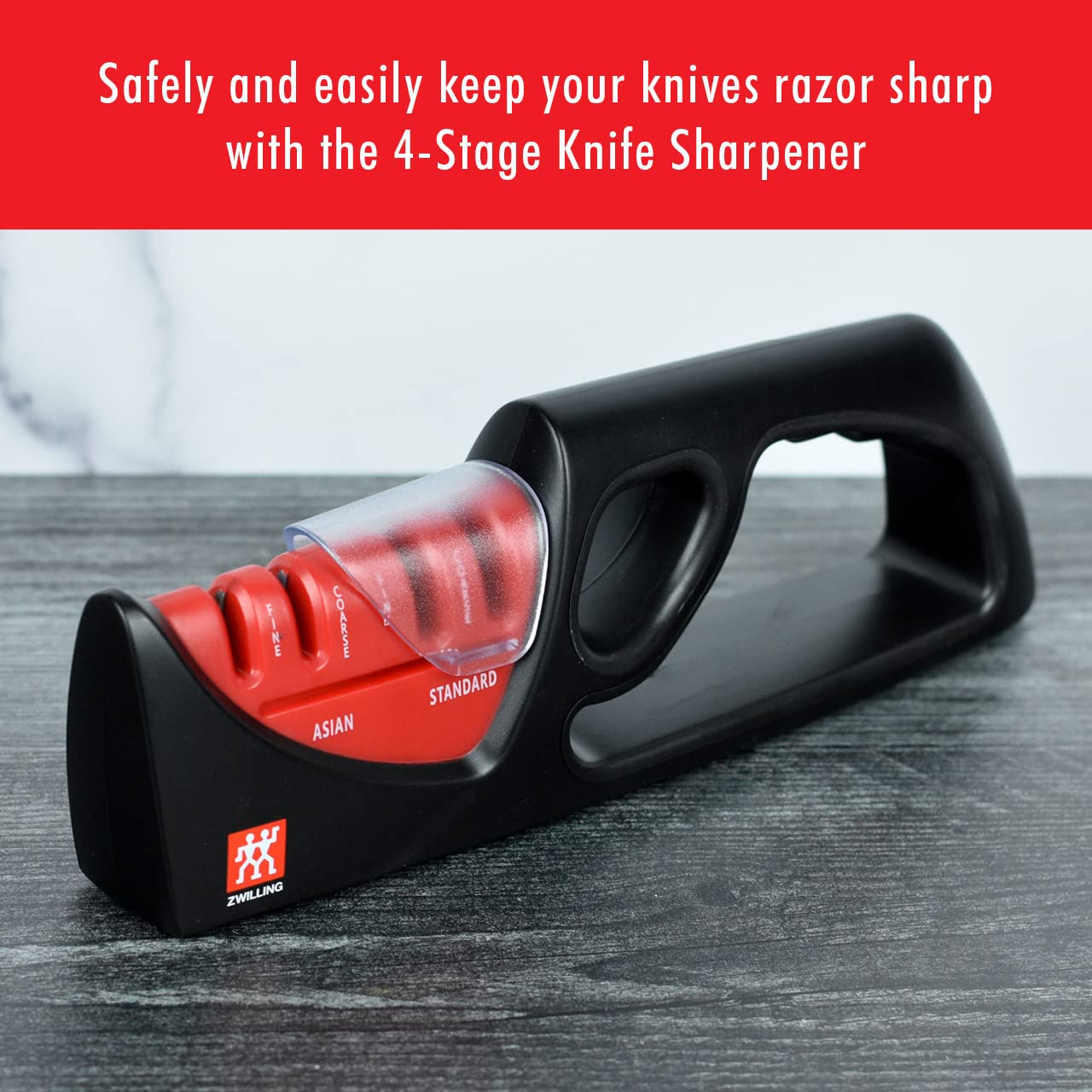 Zwilling 32602 – 001 knife-sharpeners 4-stage Pull