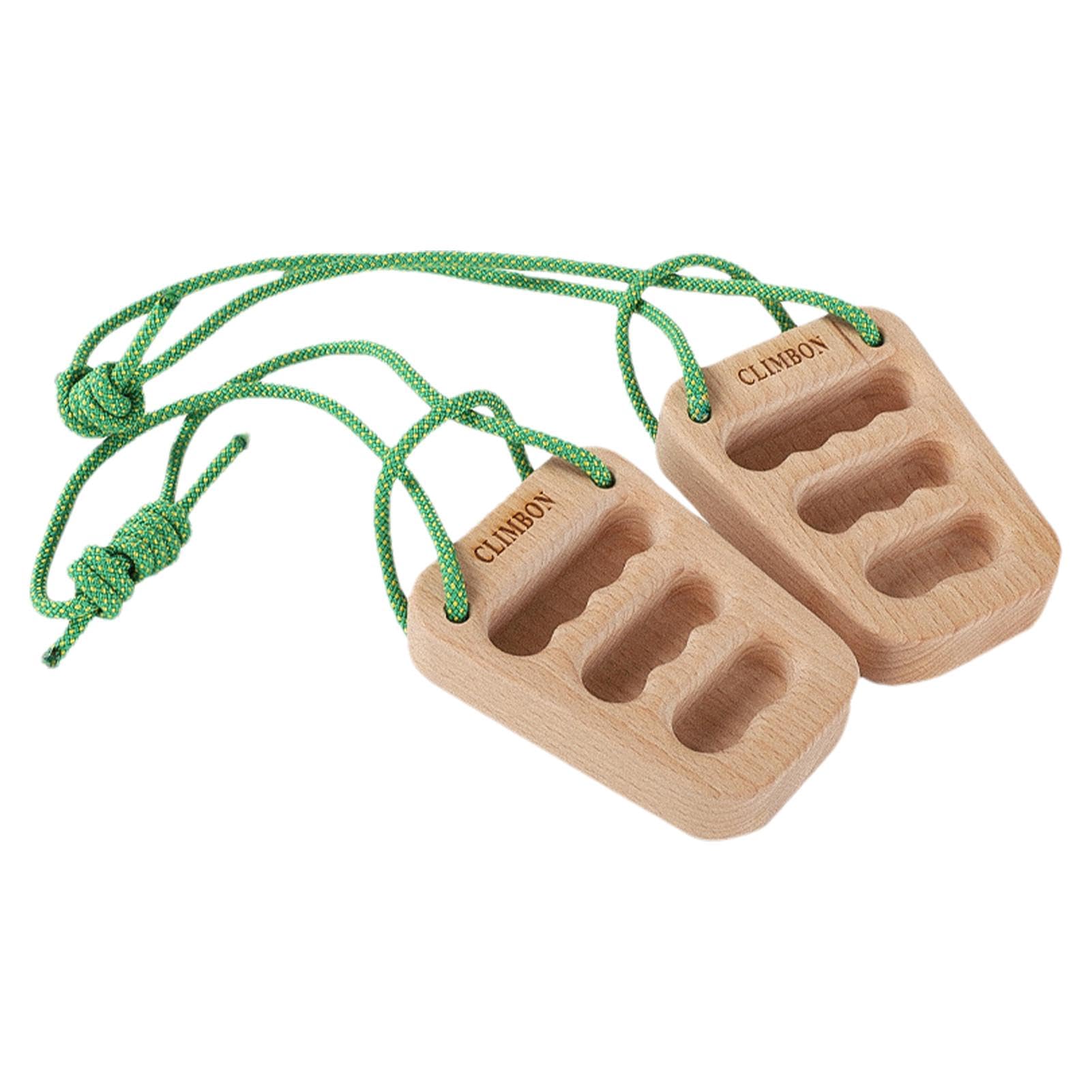 Hangboard Escalada en Roca, Tabla para Colgar 2 diapasones de escalada