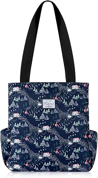 KAMO Bolso de mano floral – Impermeable ligero bolso de hombro de viaje  para senderismo, yoga, gimnasio, natación, viajes, playa : Ropa, Zapatos y  Joyería - Amazon.com