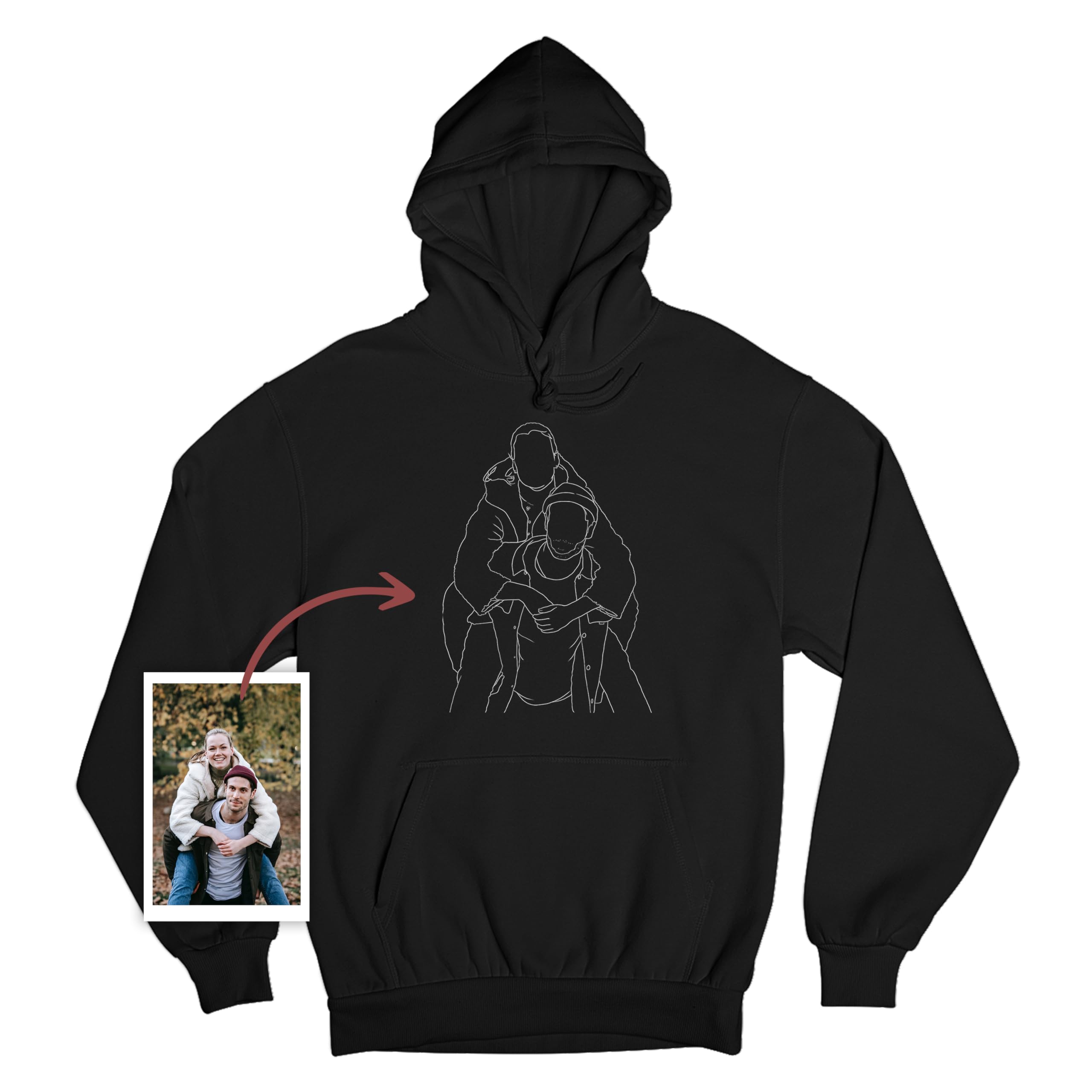 Regalos Originales Para Familia LJUNbin Sudadera Con Capucha