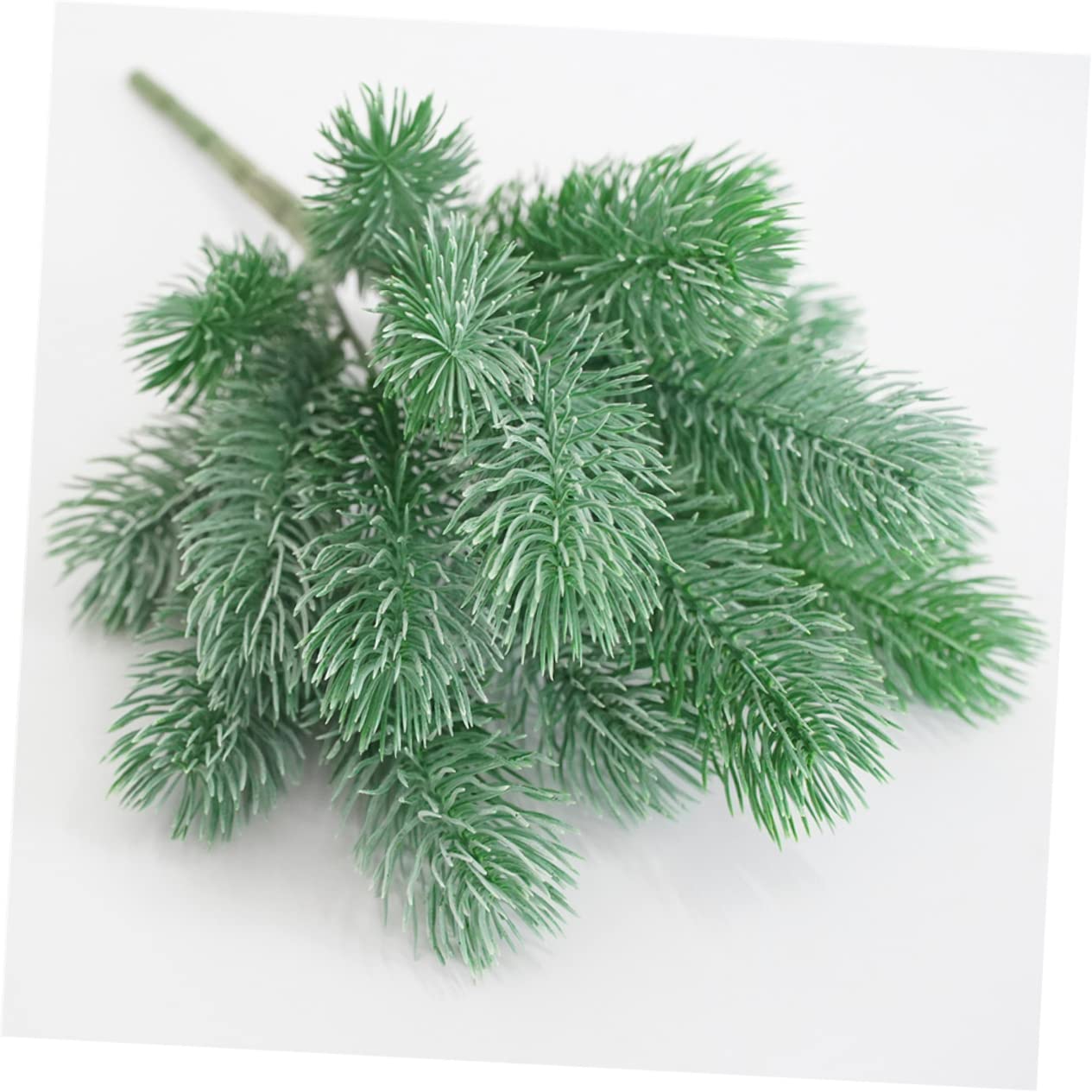 Garneck 4pcs Artificial Pine Picks Pine Twig Decor for Christmas Ornaments Wedding Centerpieces Party Floral Arrangements and Home Decor
