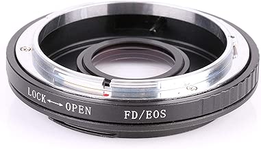 Redcolourful FD-EOS Mount Adapter for Canon FD Lens to Canon EOS EF Glass Focus Infinity Redcolourful FD-EOS Mount Adapter for Canon FD Lens to Canon EOS EF Glass Focus Infinity