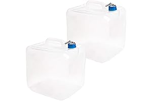 Cedilis 2 Pack 5.3 Gallon Water Storage Cube