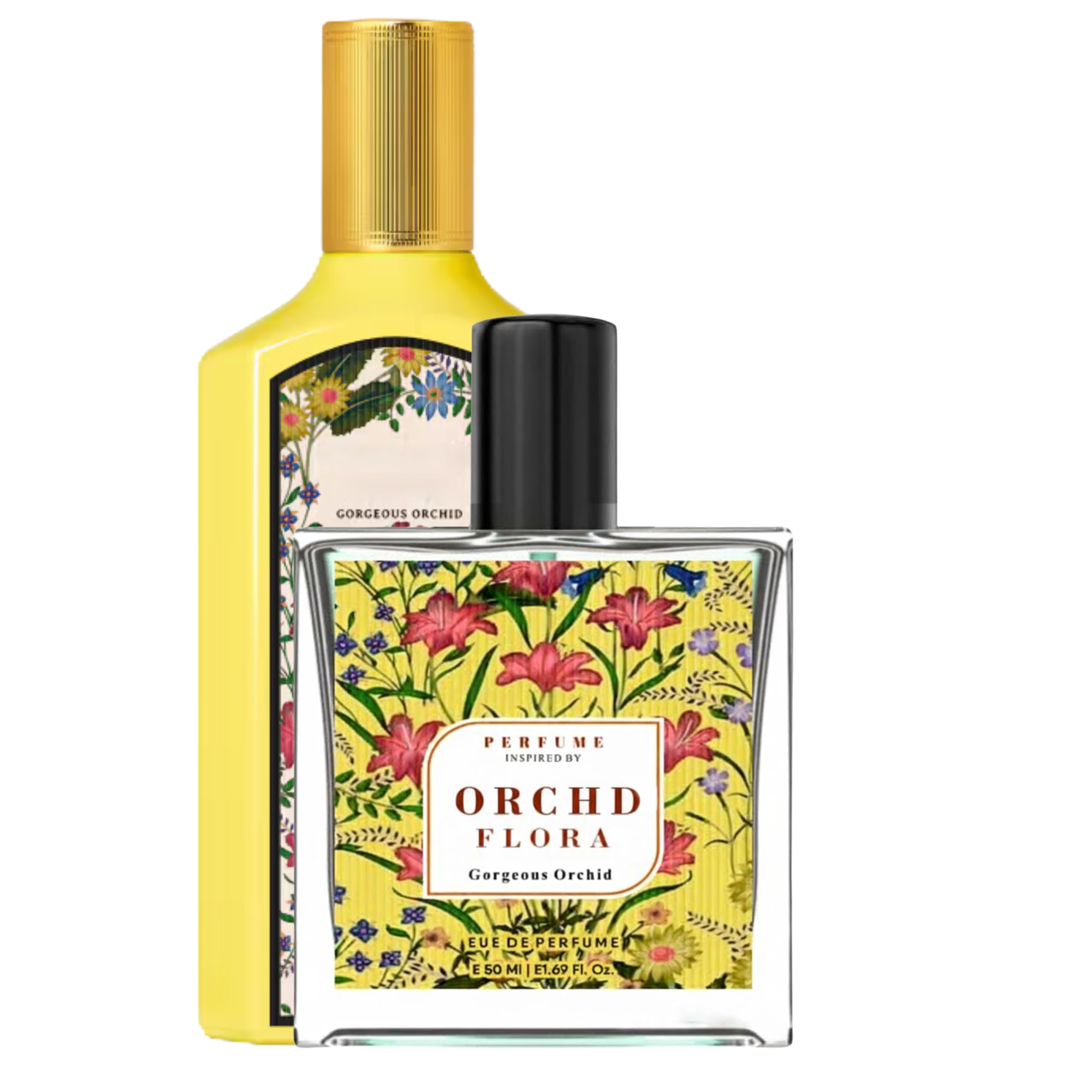 Orchid Flora Eau De Parfum 50ml | Inspired by Gorgeous Orchid | Long Lasting Floral Fragrance Spray | Sweet Fresh Scent | Unisex | For Men & Women (50ML, ORCHID FLORA)-image-34