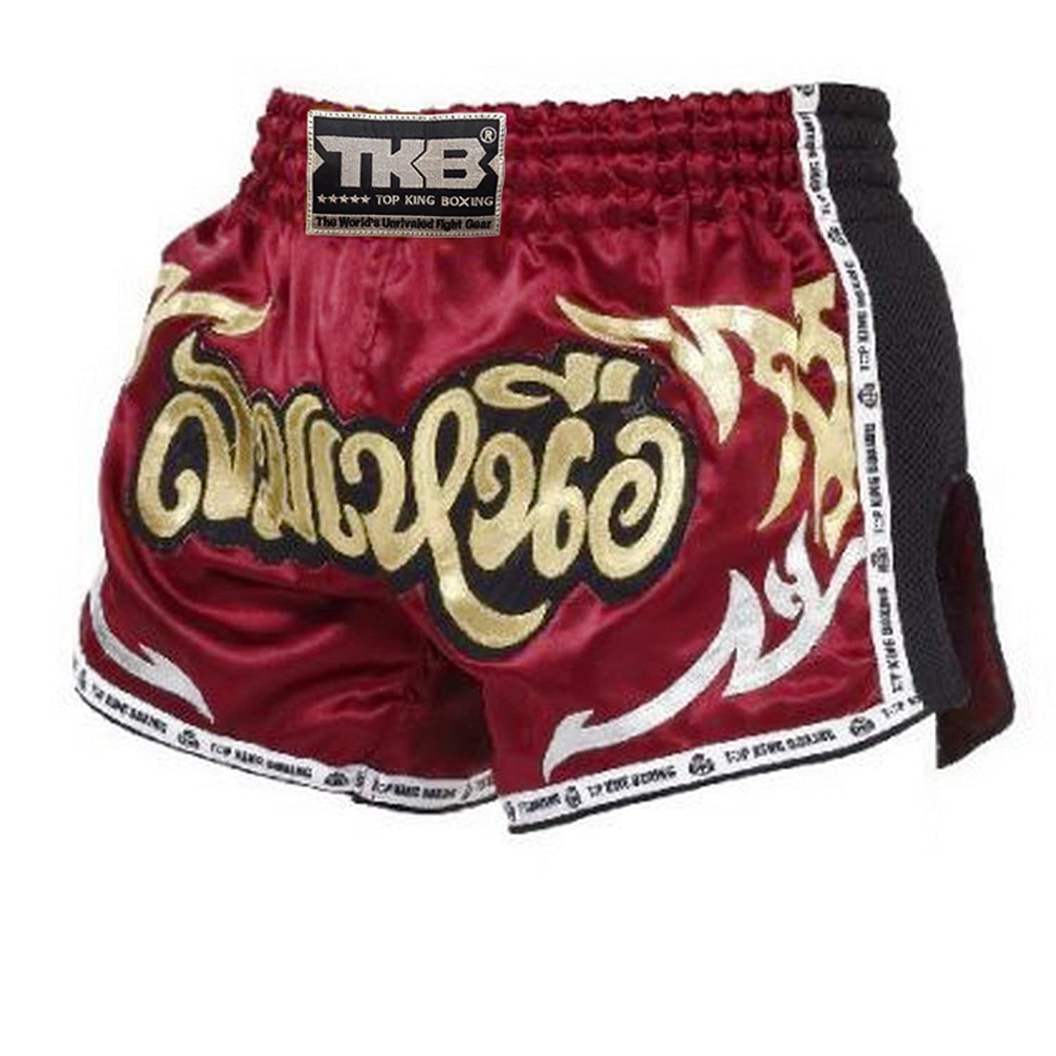 TOP KING Boxing Muay Thai Shorts Trunks Retro Style