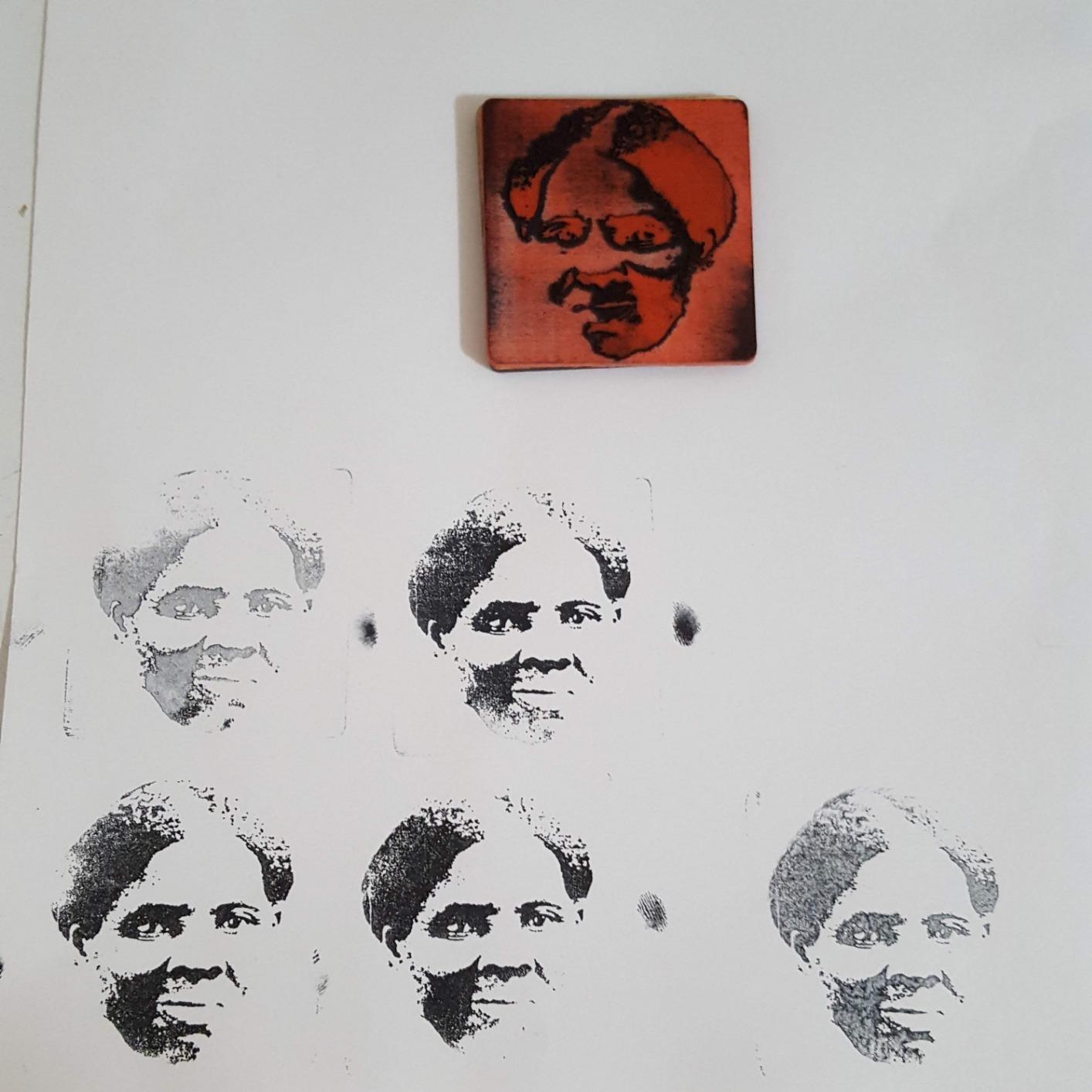 Orange Rubber Stamp Sheet for Laser Engraving Machine with A4 Size 2 ...
