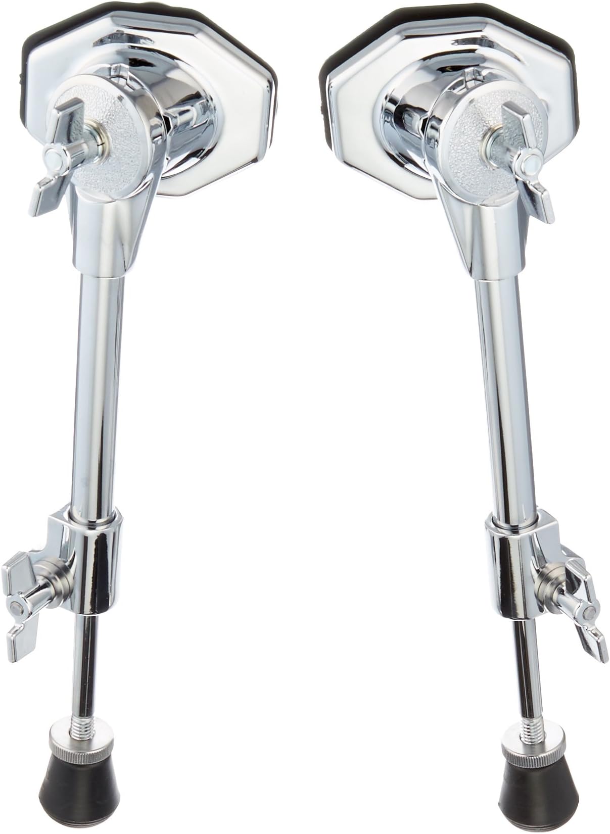 Clamp On Bass Drum Hoop Spur System(PAIR)(2 EACH) Musical Instruments