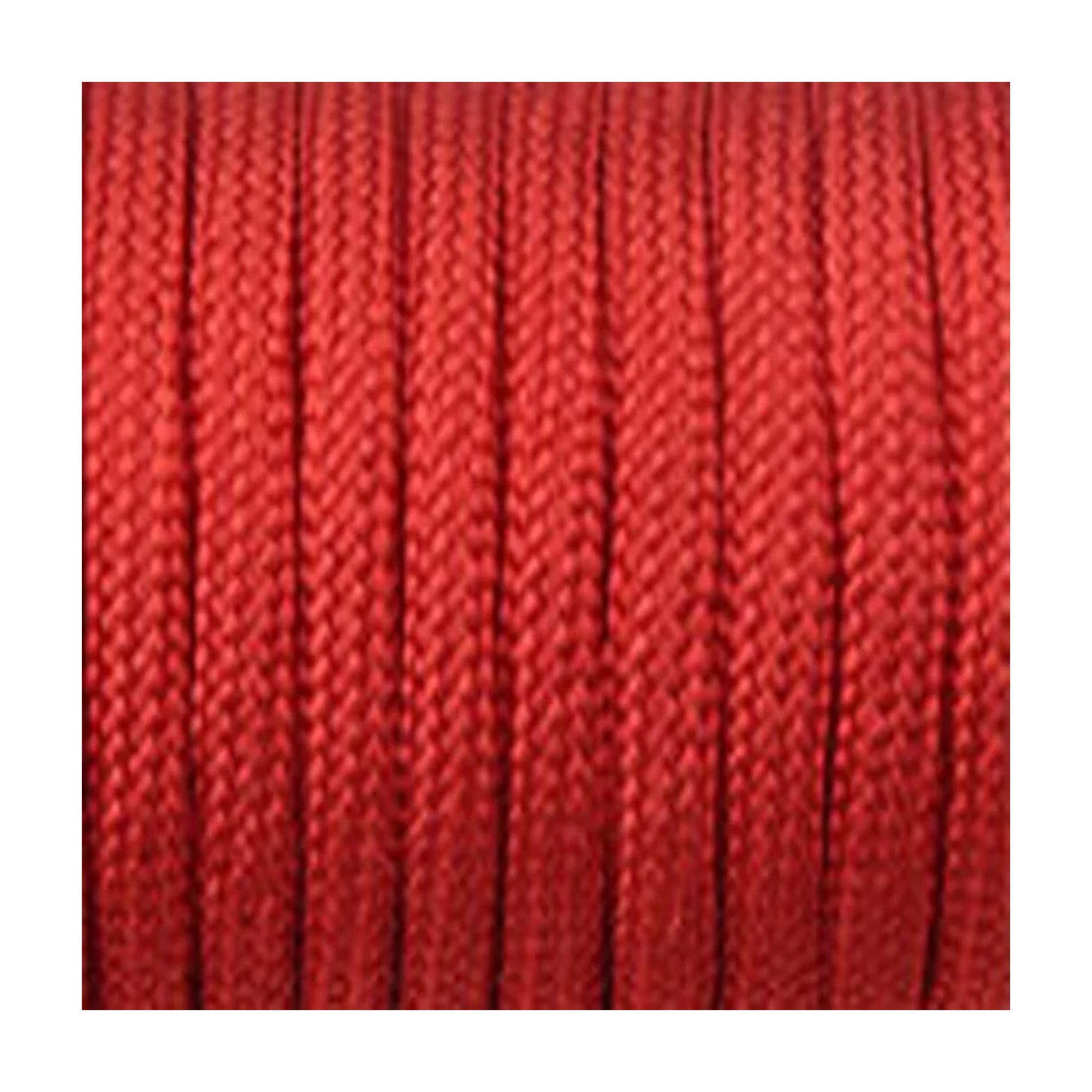 9-Core 650lb Paracord 5/15/31m Dia 4mm Military Tactical Survival Parachute Rope For DIY Making Lanyard Bracelet Dog Collar Tent - Red - 31m