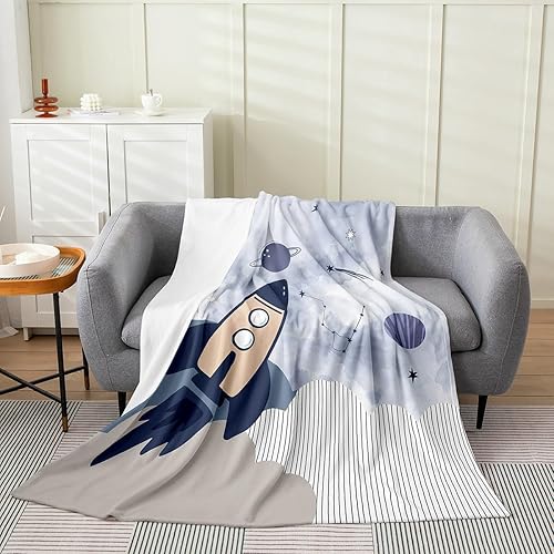 Miniatura 12 de Castle Fairy Manta de franela de violín 3D, mantas de notas musicales para niños, niñas, niños, adolescentes, decoración de dormitorio, manta de