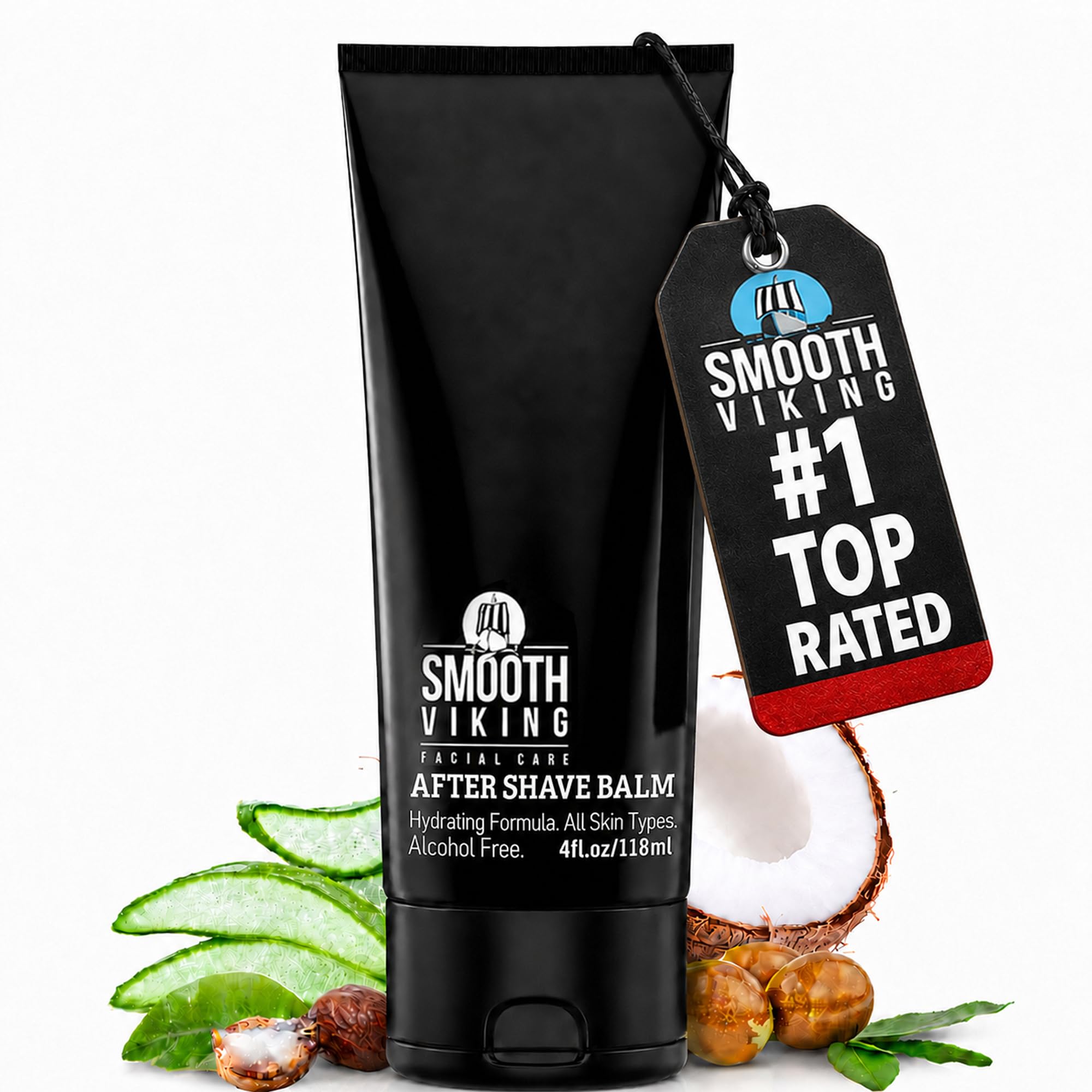 Beard Care After Shave Balm for Men After Shave Lotion For Men 4 Oz