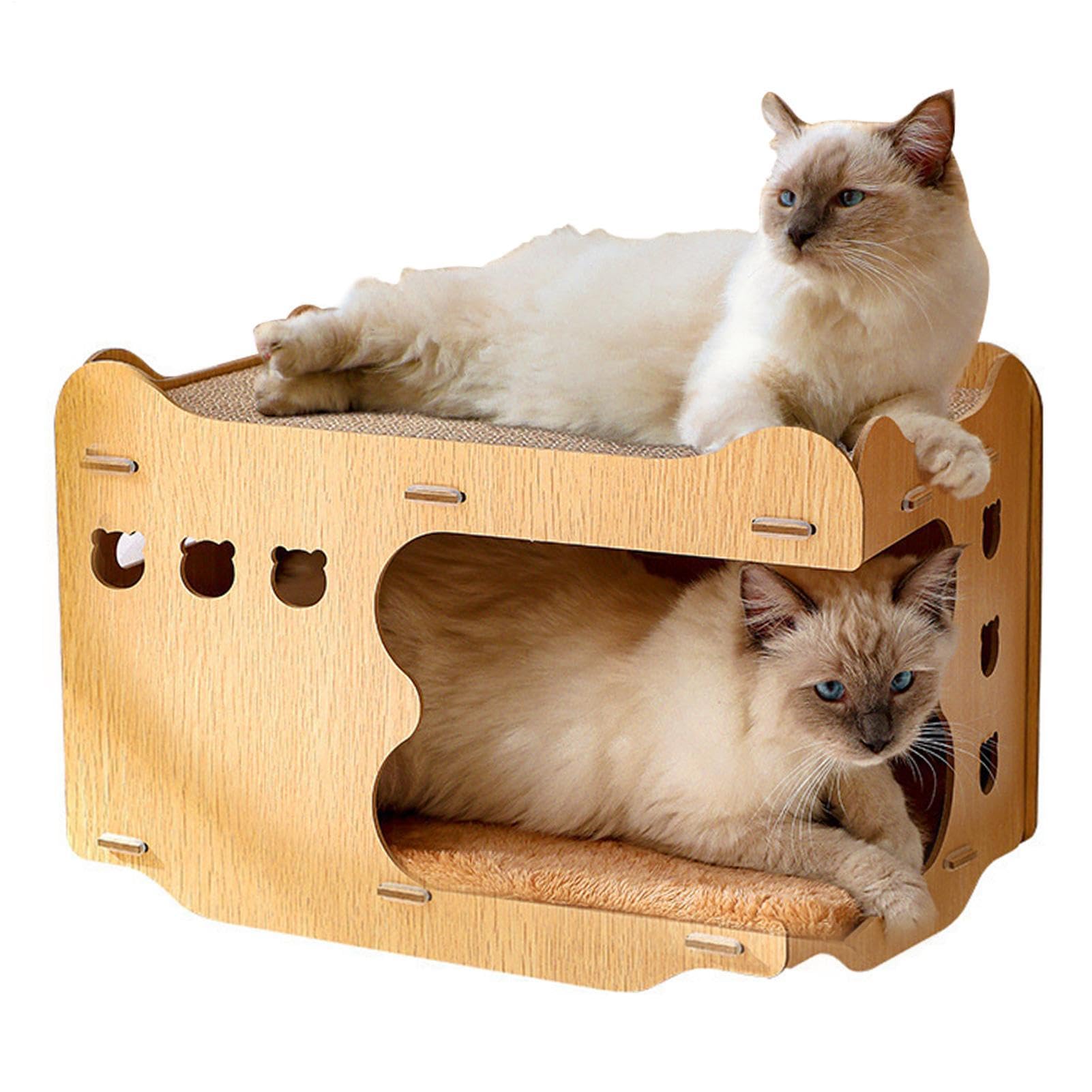 Tapis à gratter pour Chats, griffoir pour Chat Grattoir en Carton sans