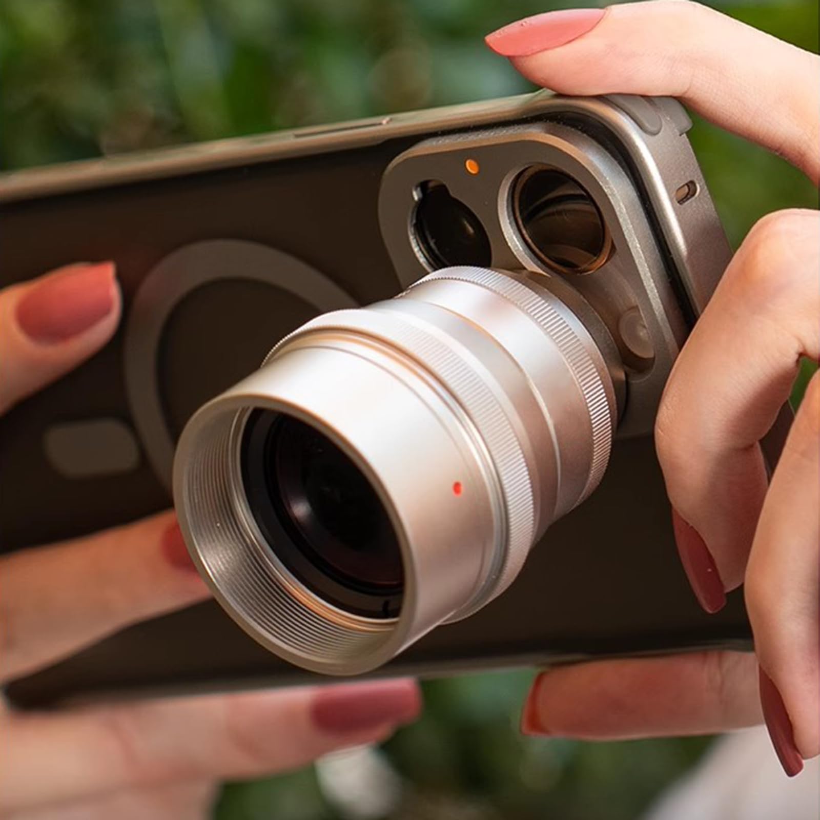 Uniwersalny teleobiektyw do smartfona, powiększenie 2-krotne i ogniskowa 60 mm dla ulepszonej fotografii, klips do większości telefonów
