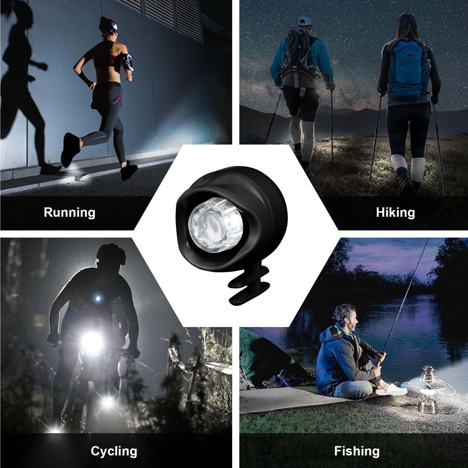 adult flashlight rechargeable shoes Clog Lights for Shoes, Clog Headlights for Shoes, Clog Accessories for Kids, Clog Accessories for Girls, Light Up Clog Charms Headlamp, Glow In The Dark Clog Charms Kids Flashlight Shoes